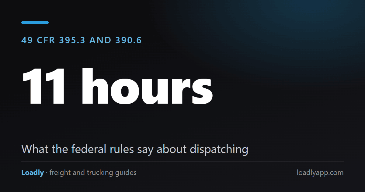 Truck Dispatcher: What the Role Is and What the Federal Rules Say About Dispatching